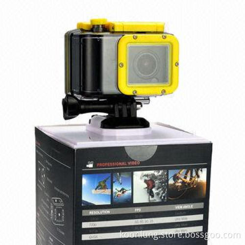 Sport camera with 1,080p